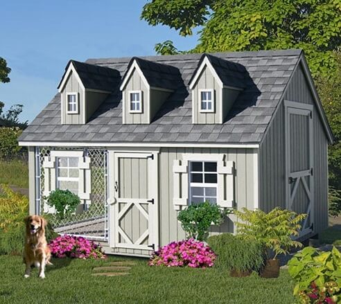 cape cod outdoor dog house